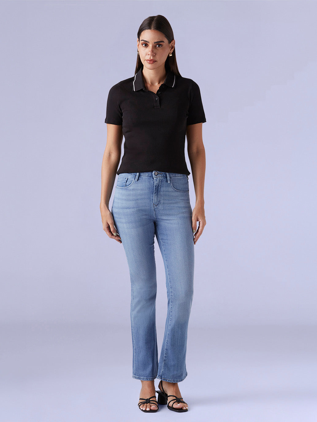 Women's 725 Light Blue Bootcut Fit High Rise Redloop Jeans - f7cfd6bf-64c6-49e8-9a7b-d5d46bdca4b5 View