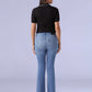Women's 725 Light Blue Bootcut Fit High Rise Redloop Jeans - 37d9219c-44b8-4731-b3ed-b0e67283d086 View