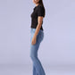 Women's 725 Light Blue Bootcut Fit High Rise Redloop Jeans - 0cf5d344-41ee-4ba0-a71d-c28e9b72ab0a View