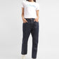 Women's High Rise 501 Straight Fit Jeans