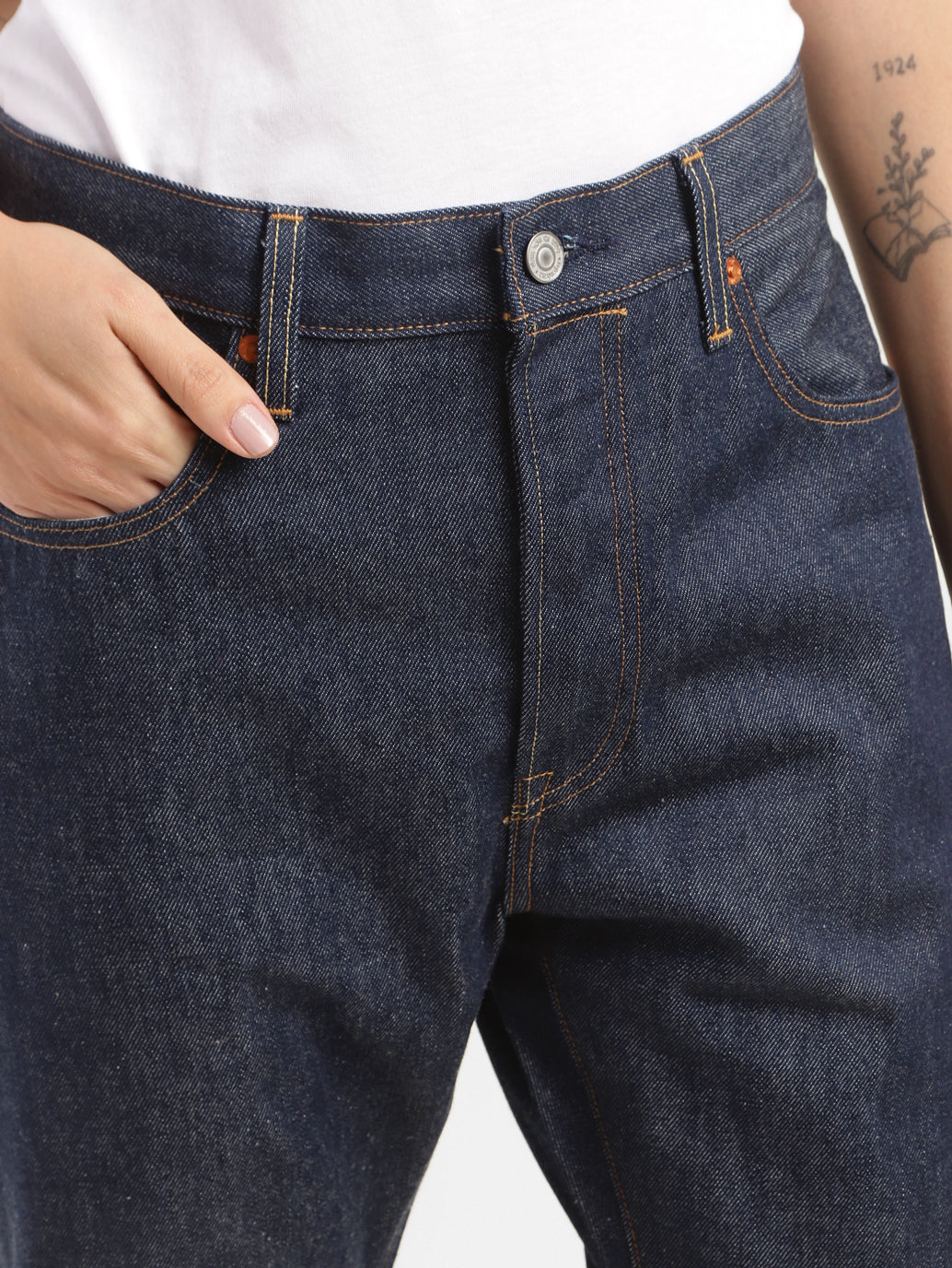 Women's 501 Blue Straight Fit High Rise Jeans – Levis India Store