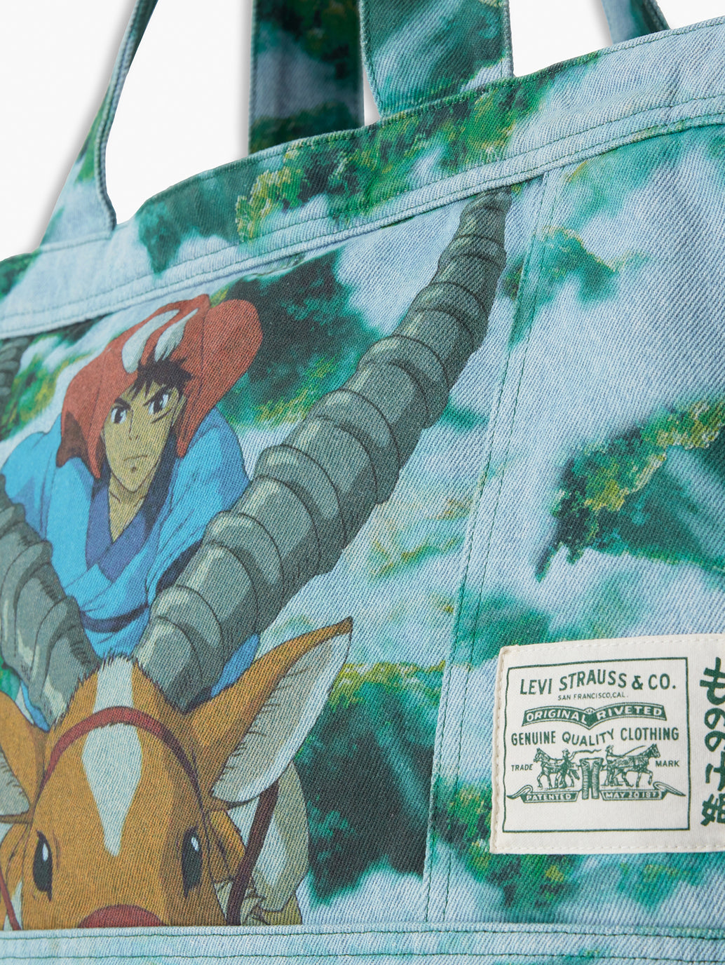 Levi's x Princess Mononoke Tote Bag - d2a320d3-0a3a-478a-a2a2-c7249cb9ca19 View