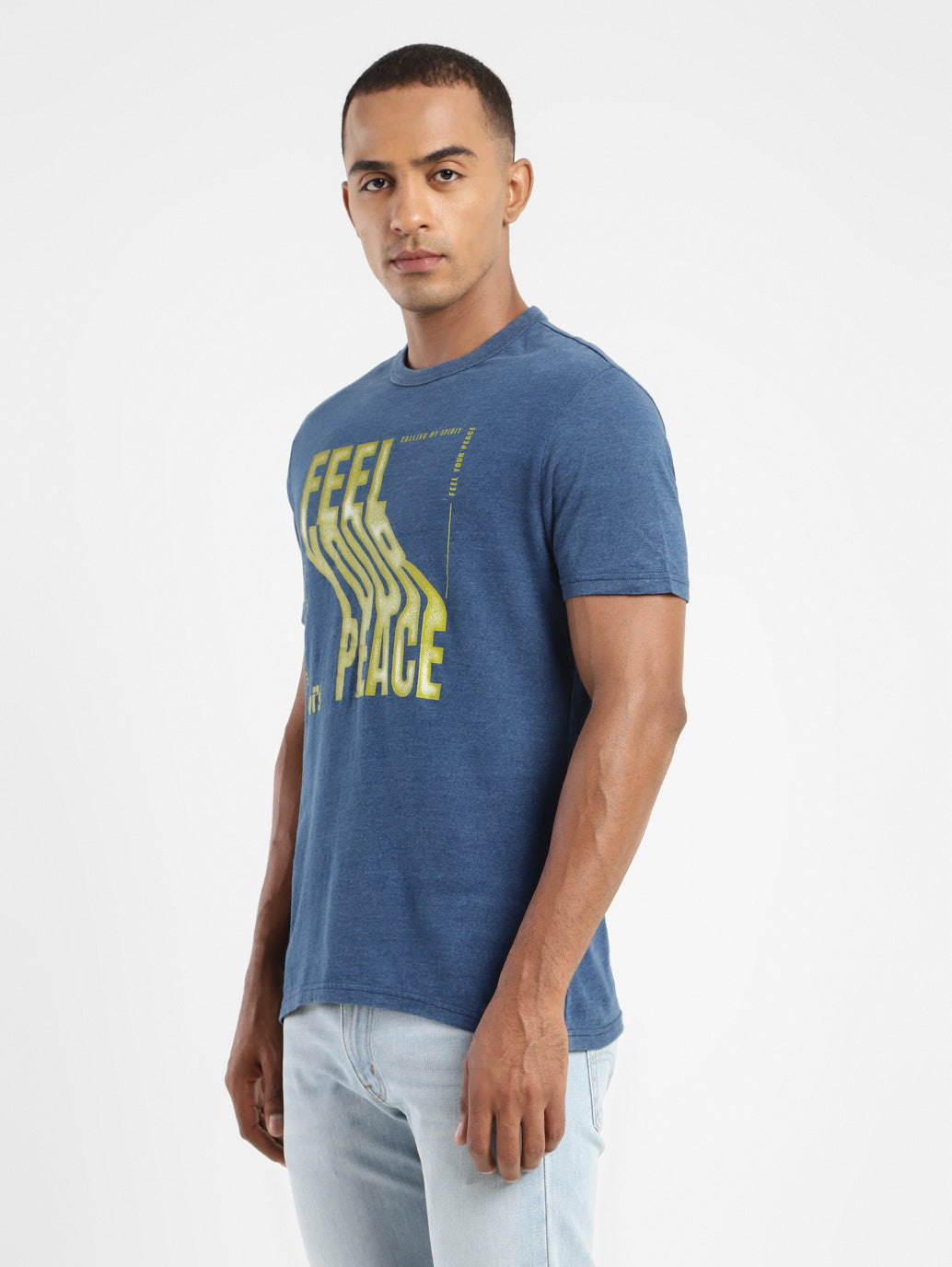Men's Graphic Print Slim Fit T-shirt - 10e571bb-9c54-417d-90d5-3fc5dec1e71c View