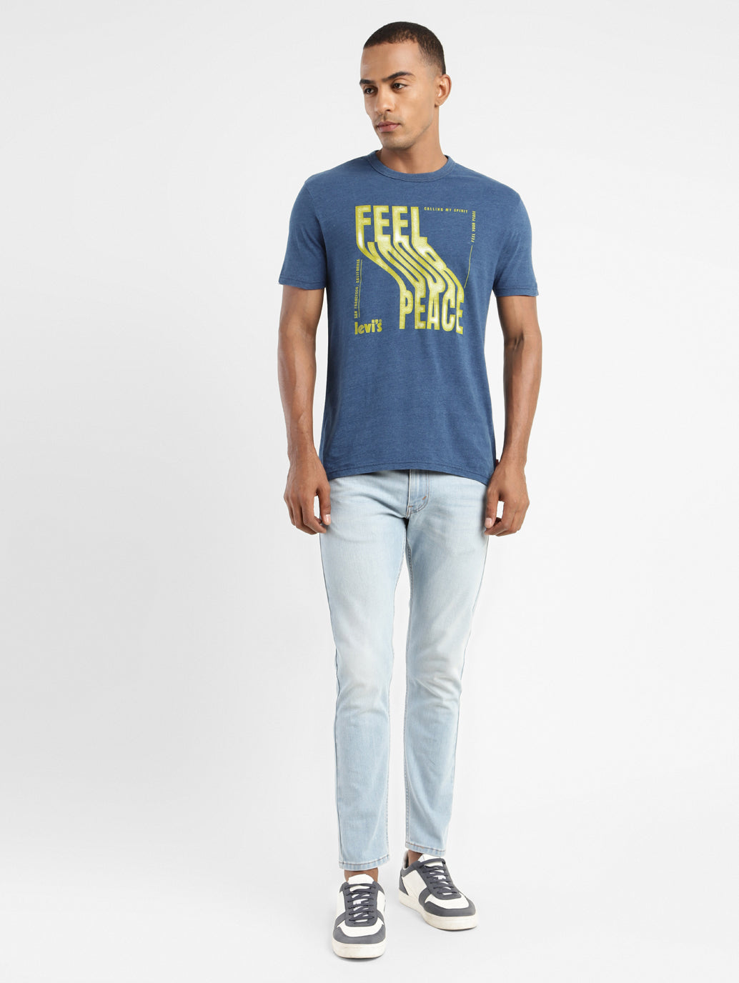 Men's Graphic Print Slim Fit T-shirt - 587a80a2-a225-462f-88e1-6ac416e5e302 View