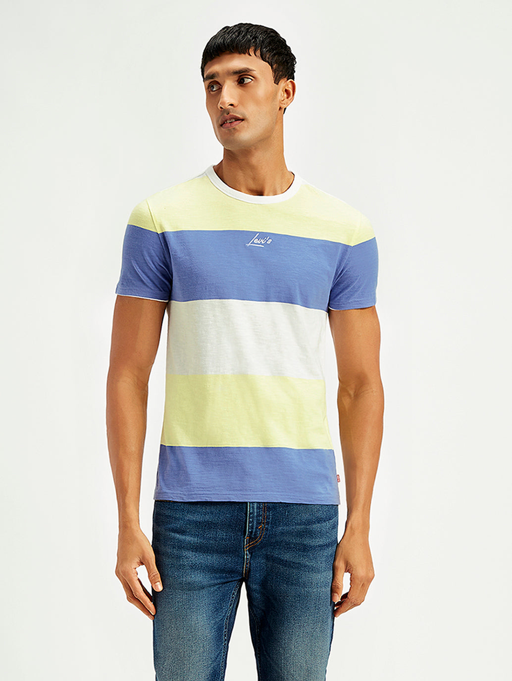 Men's Colorblock Slim Fit T-Shirt