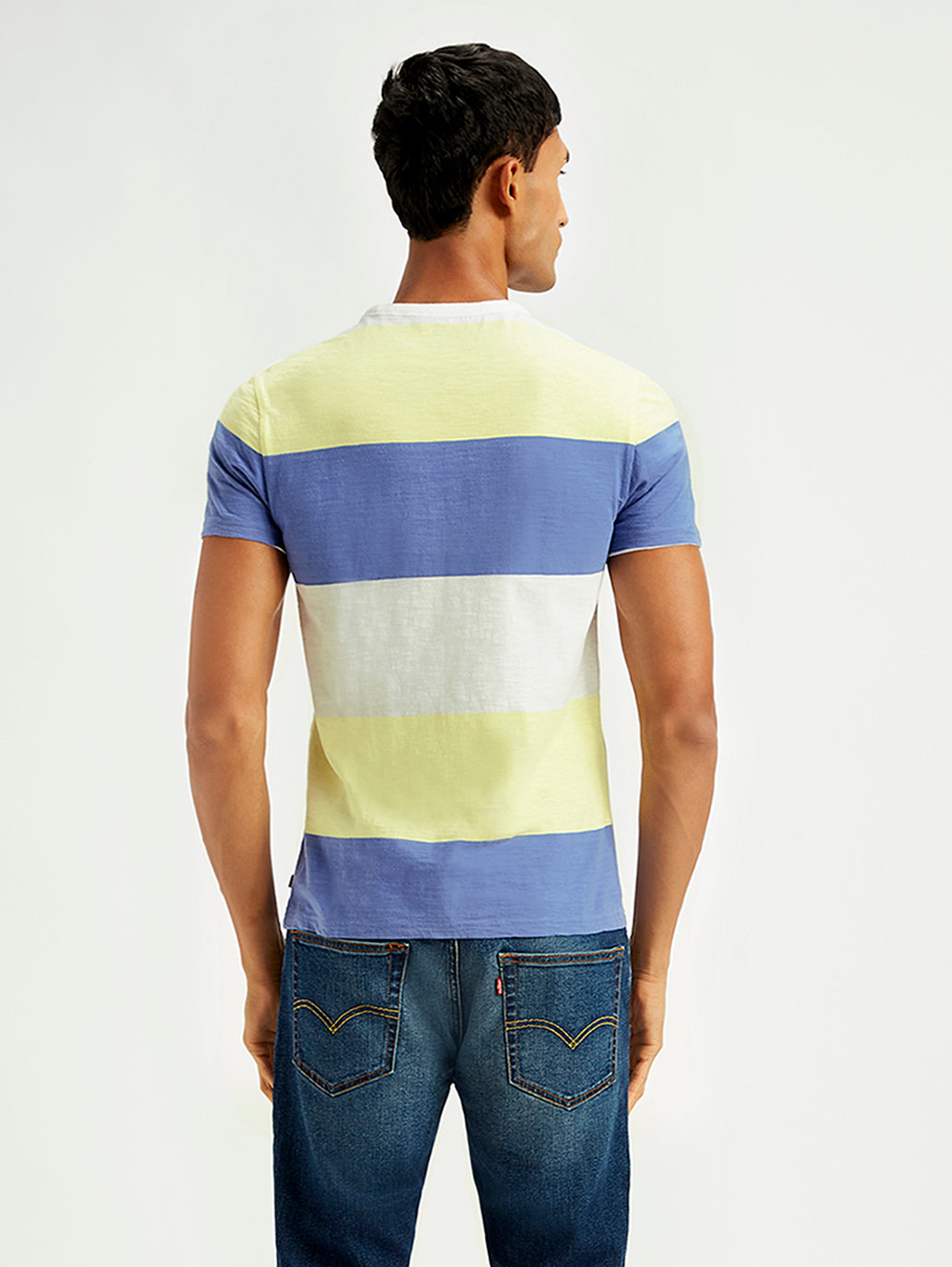 Men's Colorblock Slim Fit T-Shirt