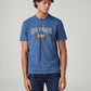 Men's Logo Printed Regular Fit T-Shirt - Front View