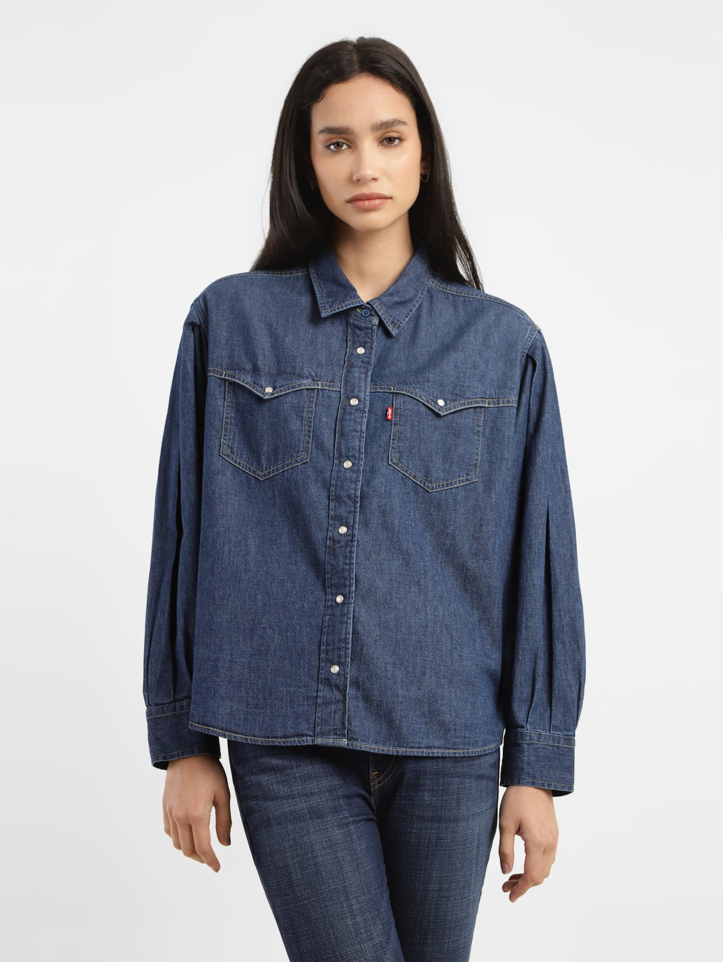 Women's Solid Oversized Shirt – Levis India Store