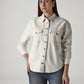 Women's Solid Relaxed Fit Denim Shirt - Front View