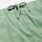 Women's Mid Rise Green Loose Tapered Fit Joggers