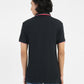 Men's Black Polo Collar T-Shirt