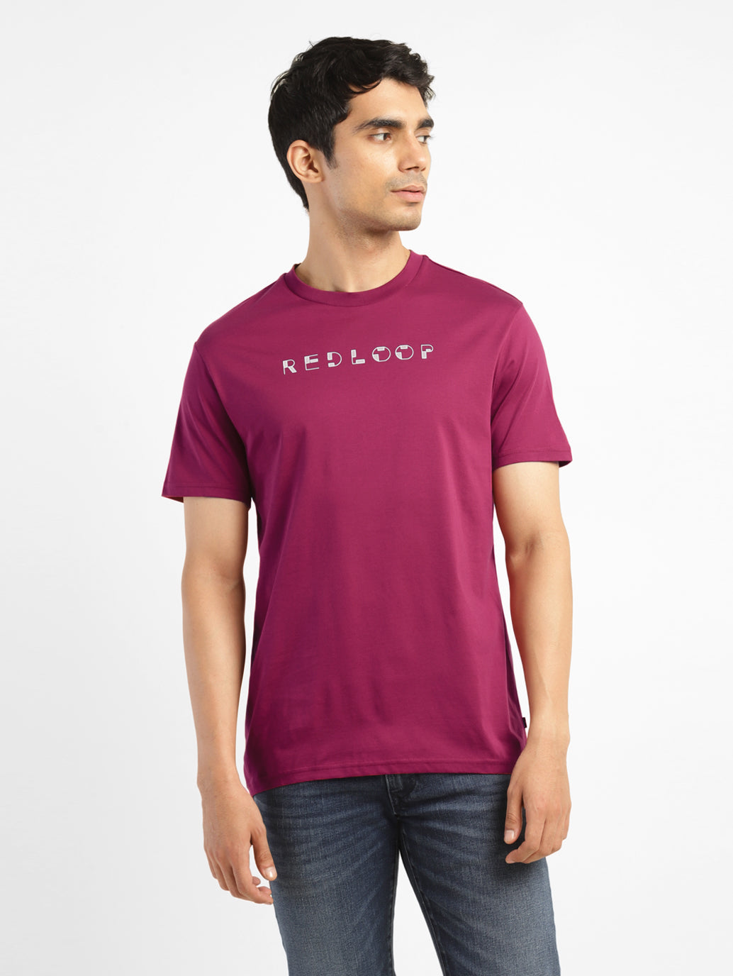 Men's Graphic Round Neck T-shirt