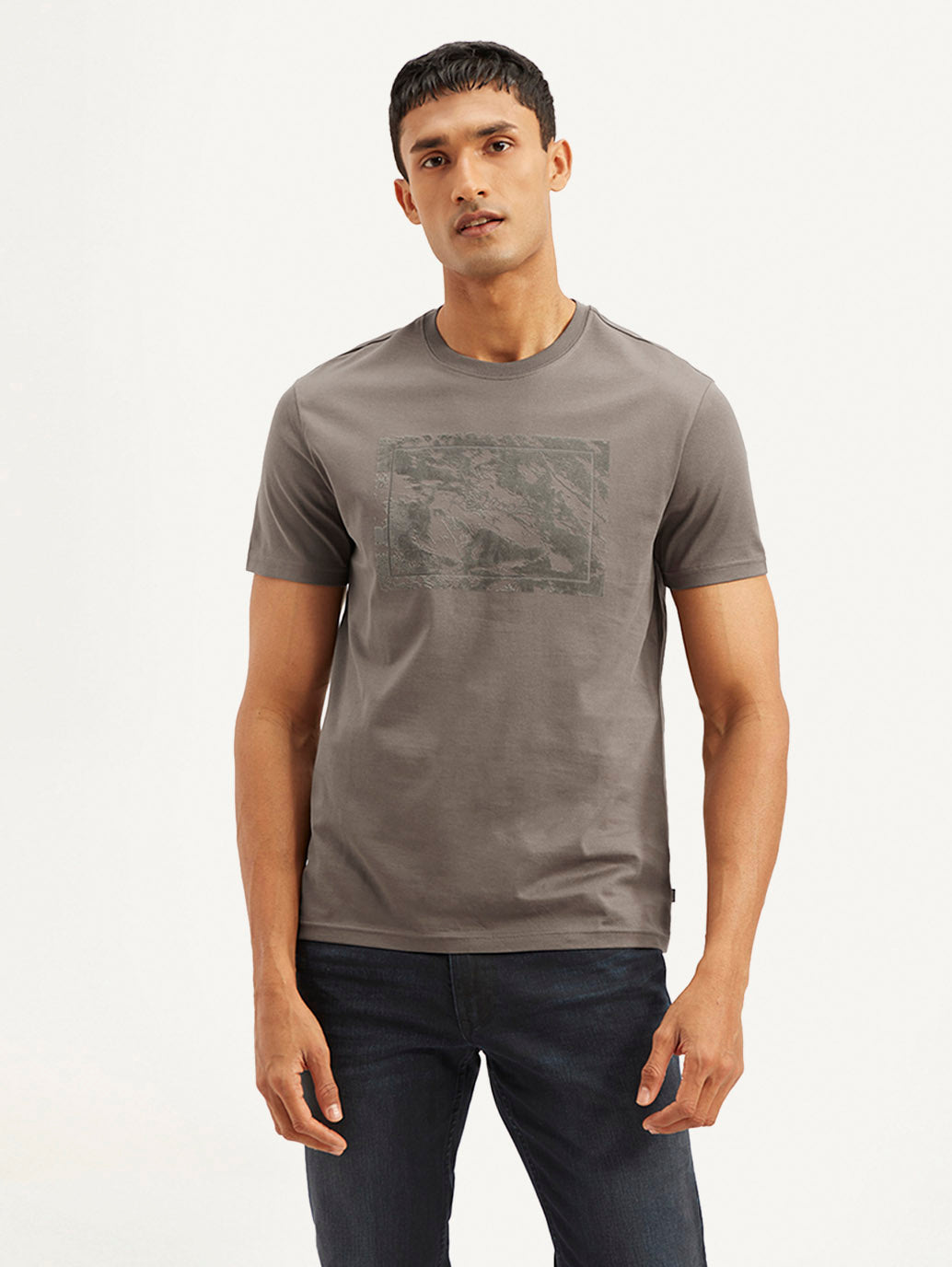 Men's Redloop Graphic Print Slim Fit T-shirt - 0fcc63f4-8d81-4980-a99c-74a8044a29c2 View