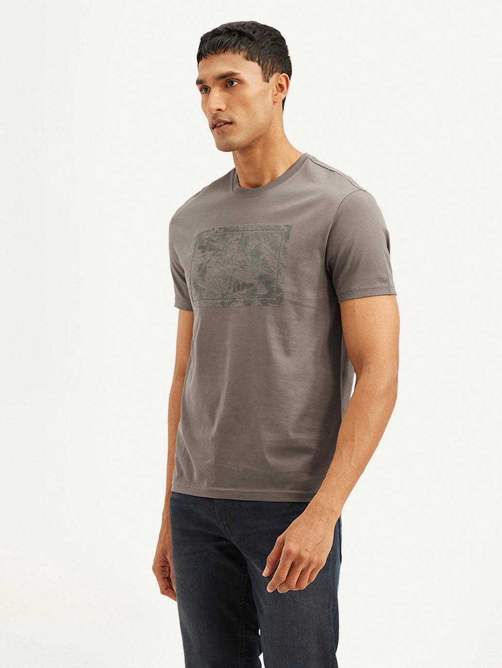 Men's Redloop Graphic Print Slim Fit T-shirt - 8613cc42-0969-4b4c-938a-493321e7274e View