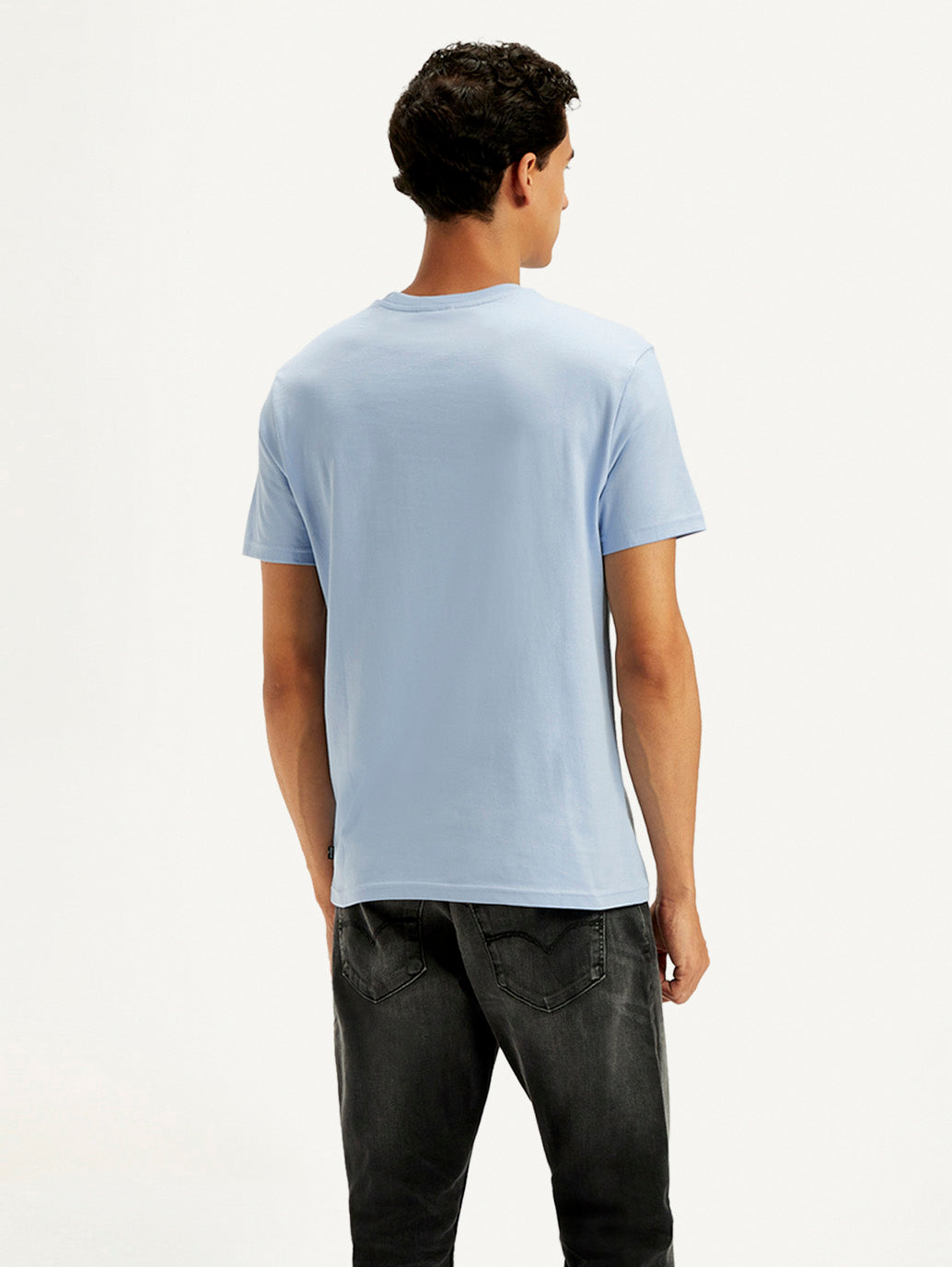 Men's Redloop Printed Slim Fit T-Shirt - Back View
