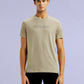 Men's Redloop Typography Beige Slim Fit T-shirt - 4b9427cd-cece-4e5a-ba4d-f3b1d9a27c45 View