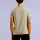 Men's Redloop Typography Beige Slim Fit T-shirt - a49db625-bccd-40d6-8f44-c7b3d715b988 View