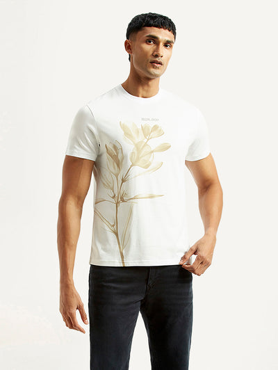 levi's Men's Redloop Floral White Slim Fit T-shirt-picture-25