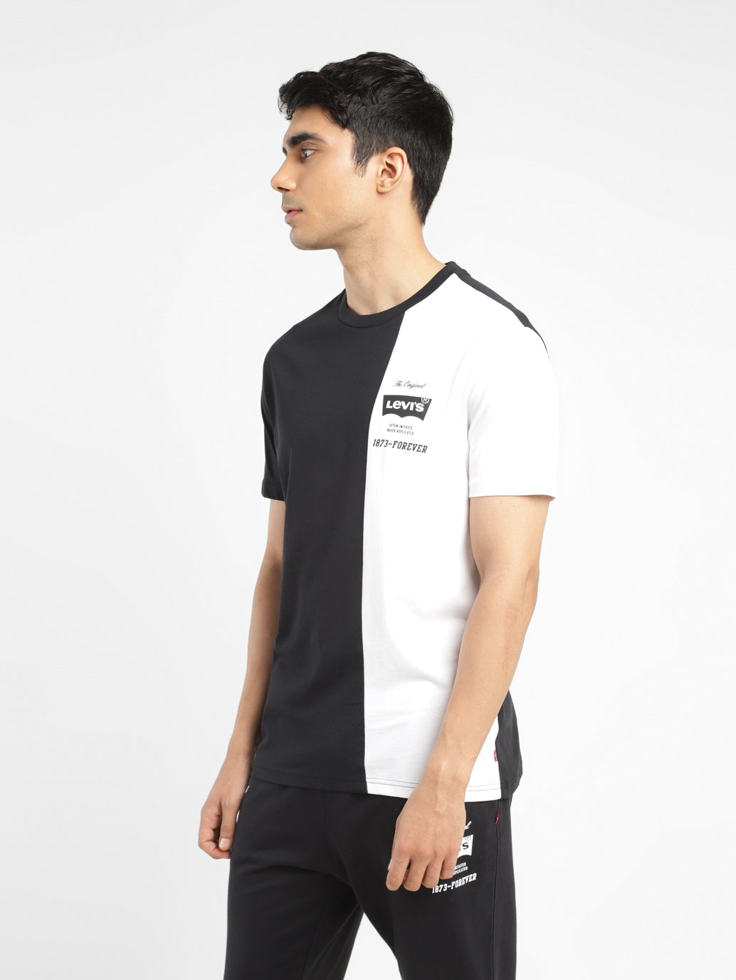 Men's Colorblock Crew Neck T-shirt