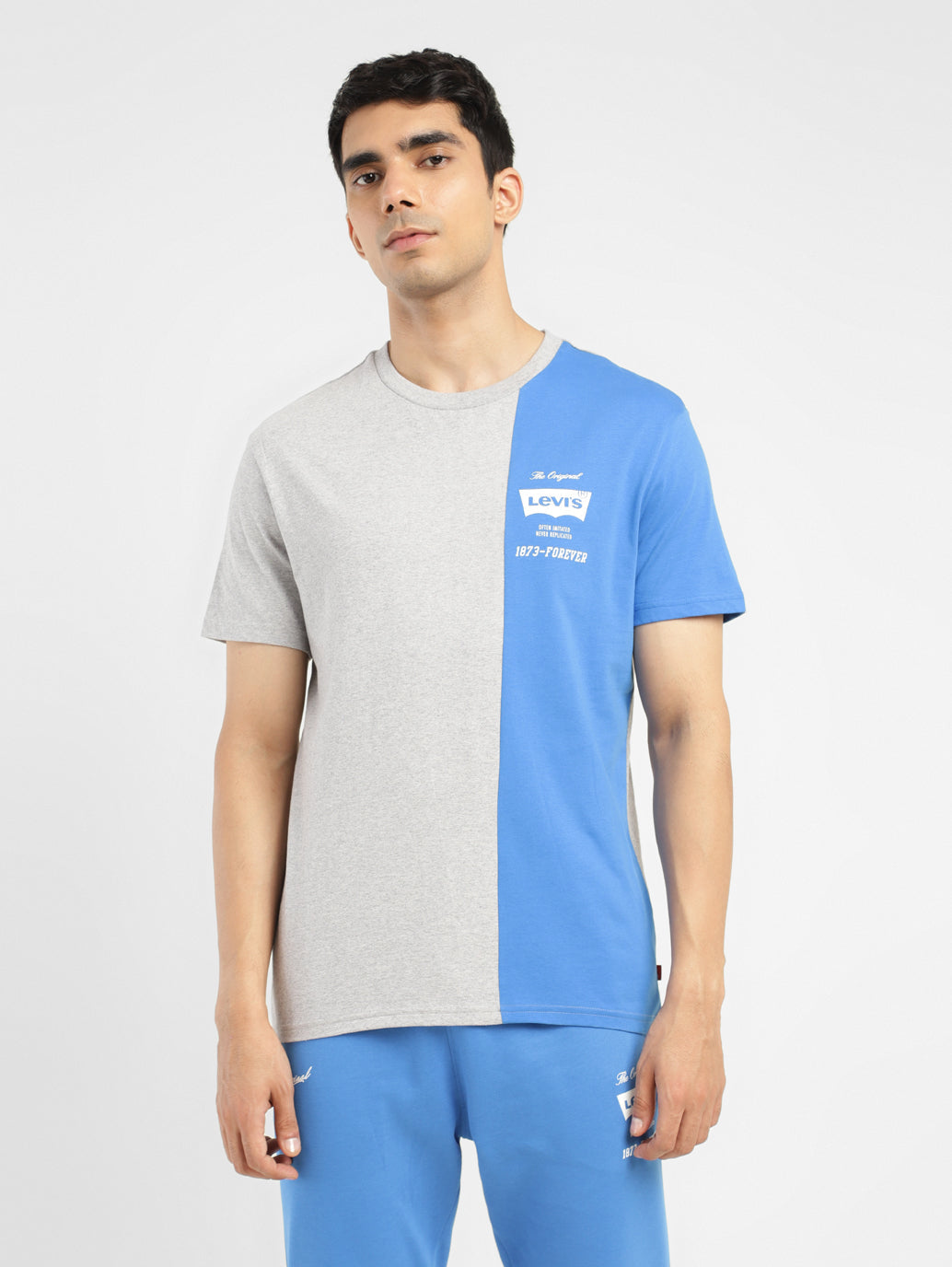 Men's Colorblock Crew Neck T-shirt