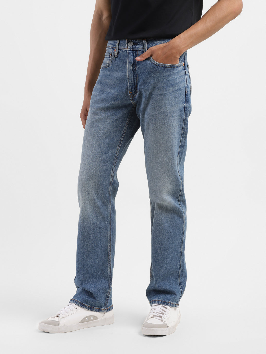 Men's 527 Mid Indigo Slim Bootcut Fit Jeans