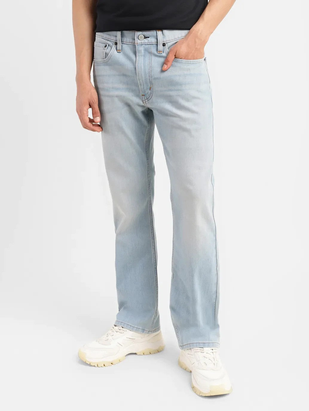 Men's 527 Light Indigo Slim Bootcut Fit Jeans
