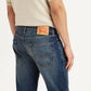 Men's 527 Navy Blue Bootcut Fit Mid Rise Jeans - a1355063-f671-48df-a9c9-619cec1c850a View