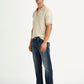 Men's 527 Navy Blue Bootcut Fit Mid Rise Jeans - 0d4766e2-37f0-4c76-b7da-a6391c1dfd82 View