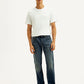 Men's Tinted 527 Dark Indigo Bootcut Fit Mid Rise Jeans - Front View