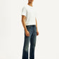 Men's Tinted 527 Dark Indigo Bootcut Fit Mid Rise Jeans - Side View
