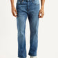 Men's 527 Blue Bootcut Fit Mid Rise Jeans - Front View