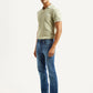 Men's 527 Blue Bootcut Fit Mid Rise Jeans - Side View