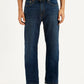 Men's 527 Dark Indigo Bootcut Fit Mid Rise Jeans - Front View