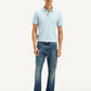 Men's 527 Blue Bootcut Fit Mid Rise Jeans - Front View