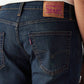 Men's Tinted 527 Navy Bootcut Mid Rise Jeans - Detail View