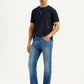 Men's 527 Light Blue Slim Bootcut Fit Mid Rise Jeans - Styleshot View
