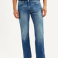 Men's 527 Light Blue Slim Bootcut Fit Mid Rise Jeans - Front View