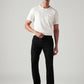 Men's 527 Black Bootcut Fit Mid Rise Jeans - Front View