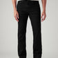 Men's 527 Black Bootcut Fit Mid Rise Jeans - Front View