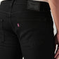 Men's 527 Black Bootcut Fit Mid Rise Jeans - Detail View