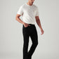 Men's 527 Black Bootcut Fit Mid Rise Jeans - Side View