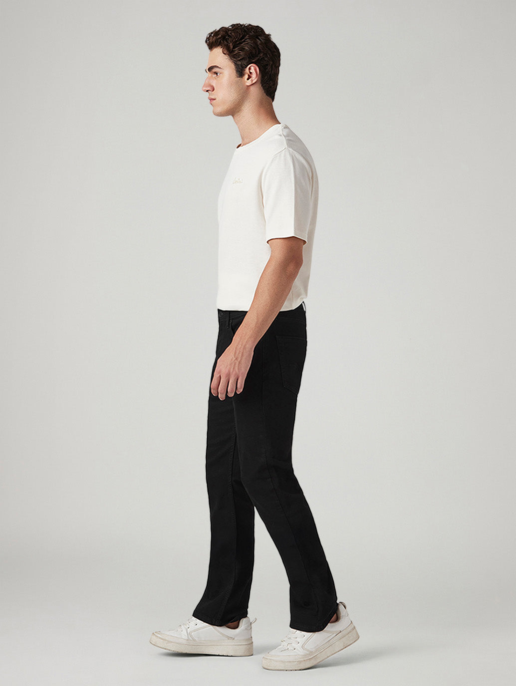 Mens 527 Mid Rise Bootcut Fit Cotton Stretch Blend Jeans - 01c5b94f-00ba-491f-ae8e-b33b0c3cdfe5 View