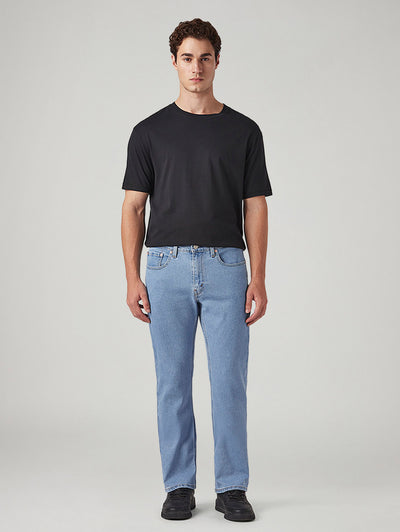 Mens 527 Mid Rise Bootcut Fit Cotton Stretch Blend Jeans-image-47