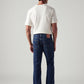 Men's 527 Dark Blue Bootcut Fit Mid Rise Jeans - Back View