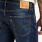 Men's 527 Dark Blue Bootcut Mid Rise Jeans - Detail View