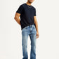 Men's 527 Blue Slim Bootcut Fit Mid Rise Jeans - Styleshot View
