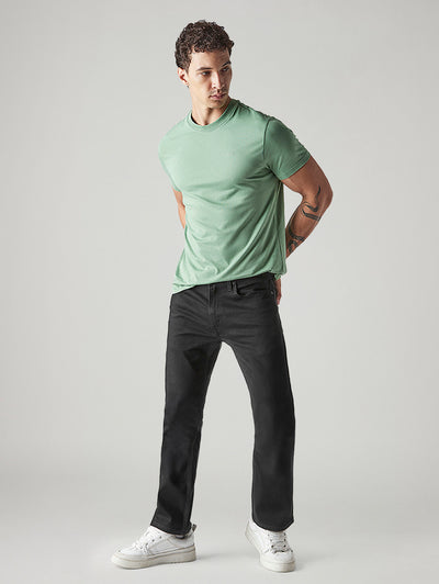 Men's 527 Charcoal Grey Bootcut Fit Mid Rise Jeans-image-37