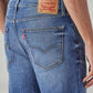Men's 527 Blue Bootcut Fit Mid Rise Performance Jeans - Detail View