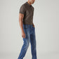 Men's 527 Blue Bootcut Fit Mid Rise Performance Jeans - Side View