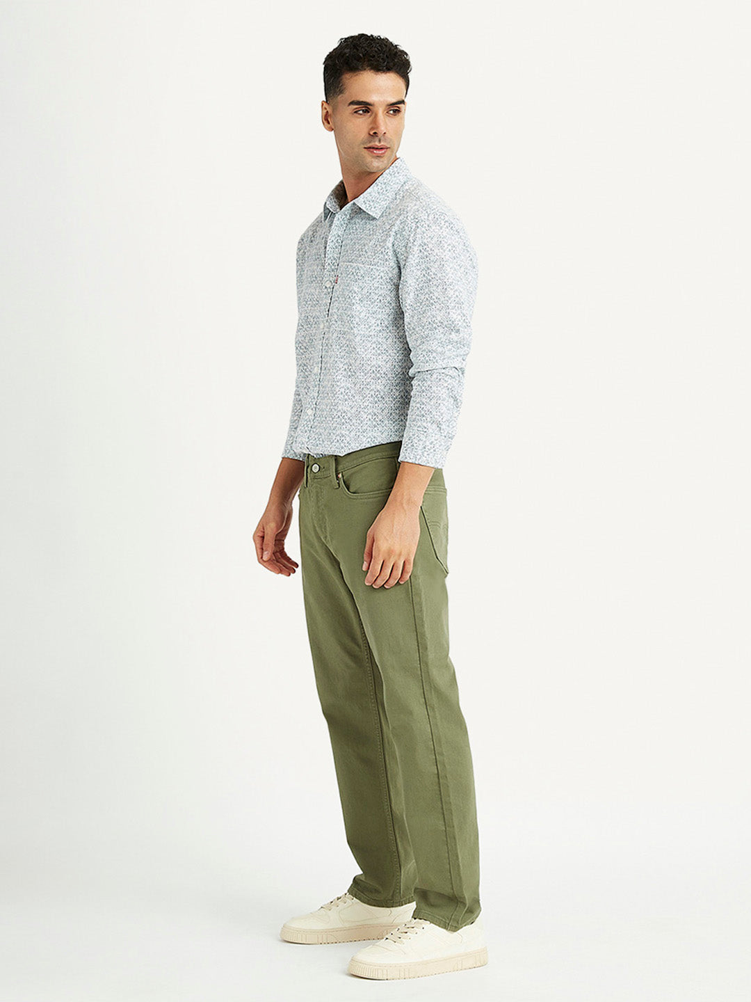 Men's 541 Tapered Fit Olive Jeans